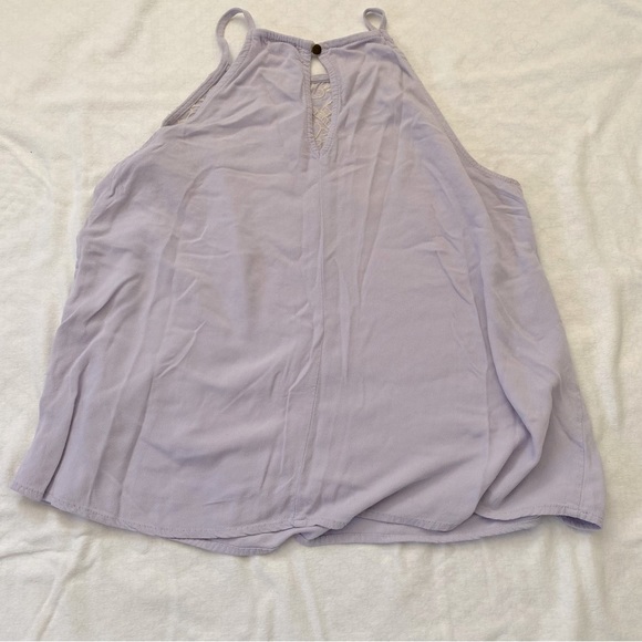 Purple/ Lilac Floral design Tank - Picture 2 of 6